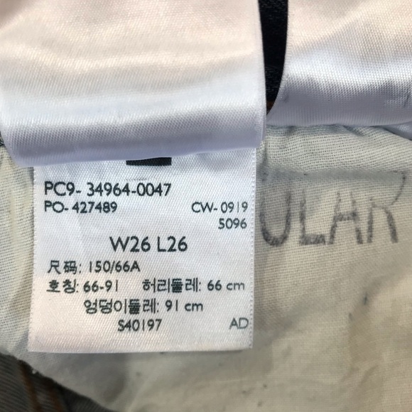 NWT Levi’s Women’s Wedgie Straight Fit Jeans Size 26 - Picture 7 of 14